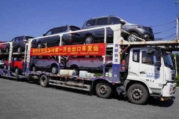 New Longma Motors welcomes the shipment of the 10,000th export vehicle